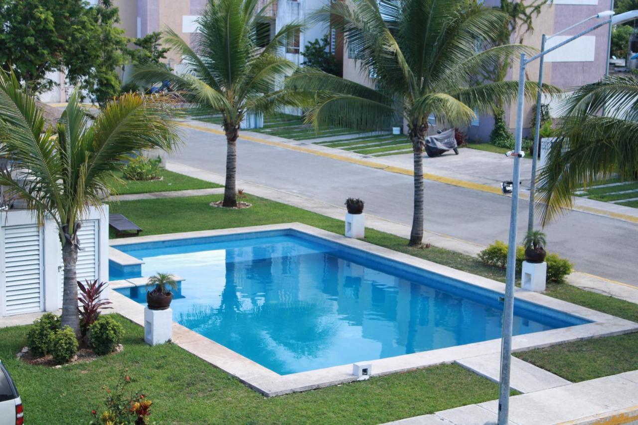 Relajante Y Acogedor Apartamento Con Alberca En Cancun Exterior photo